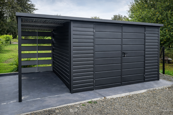 Domek 6x4 Grafit MAT Domek 6x4 Grafit MAT