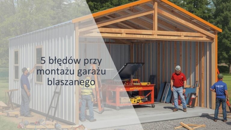 błędy-montażu-garażu-blaszanego