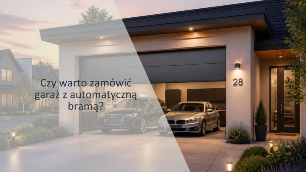 garaż-blaszany-z-automatyczną-bramą